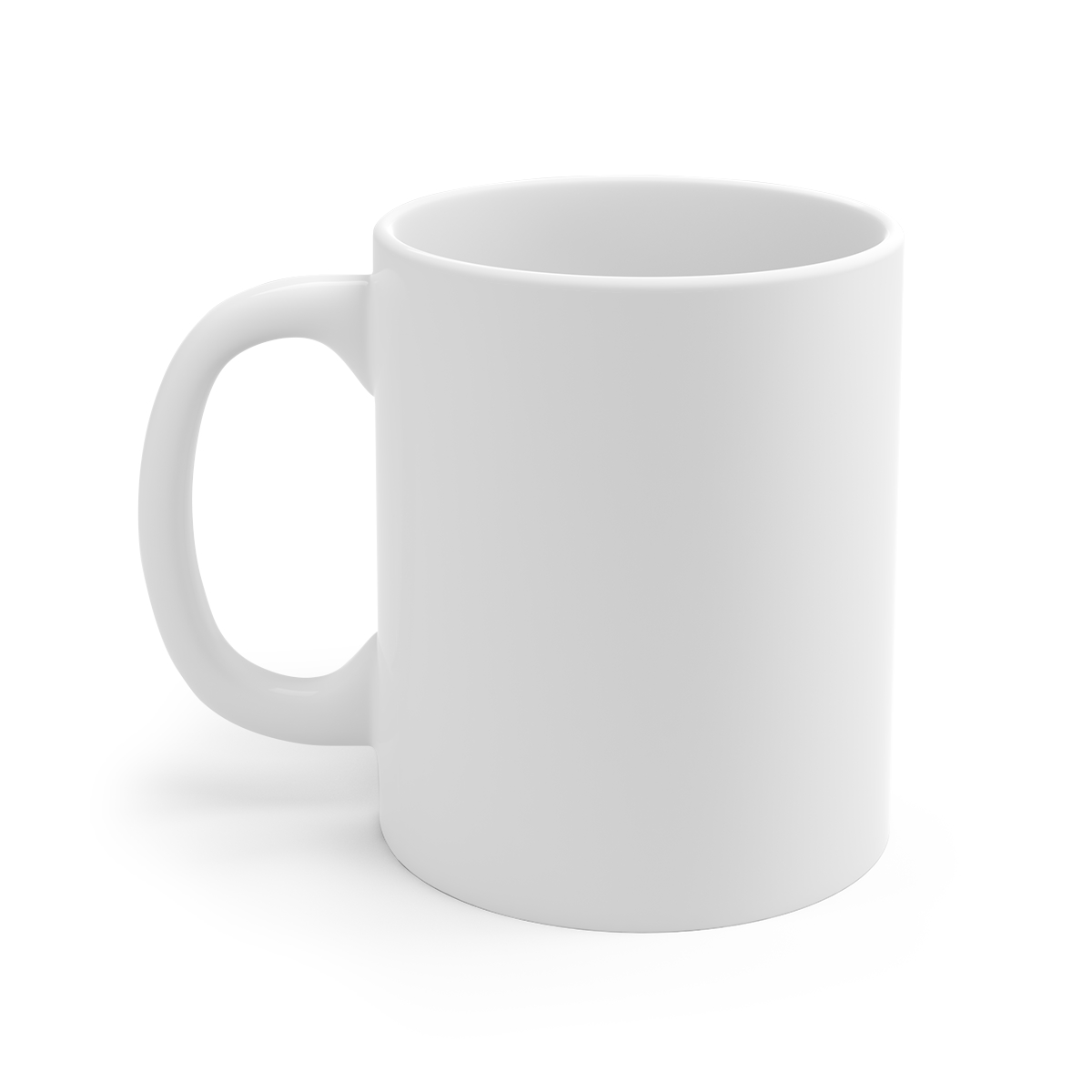 Heavyweight White Mug - alternate angle 2, merchandise